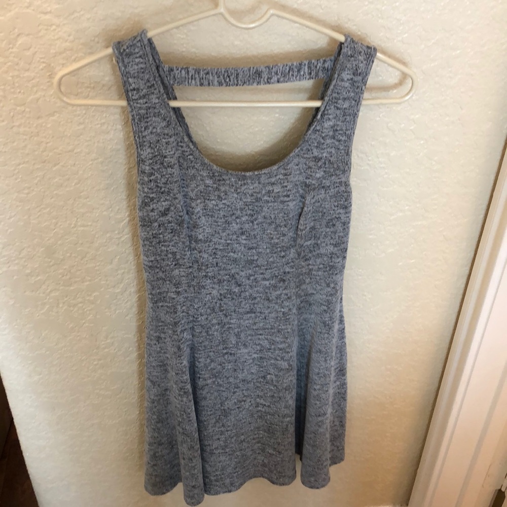Grey mini dress